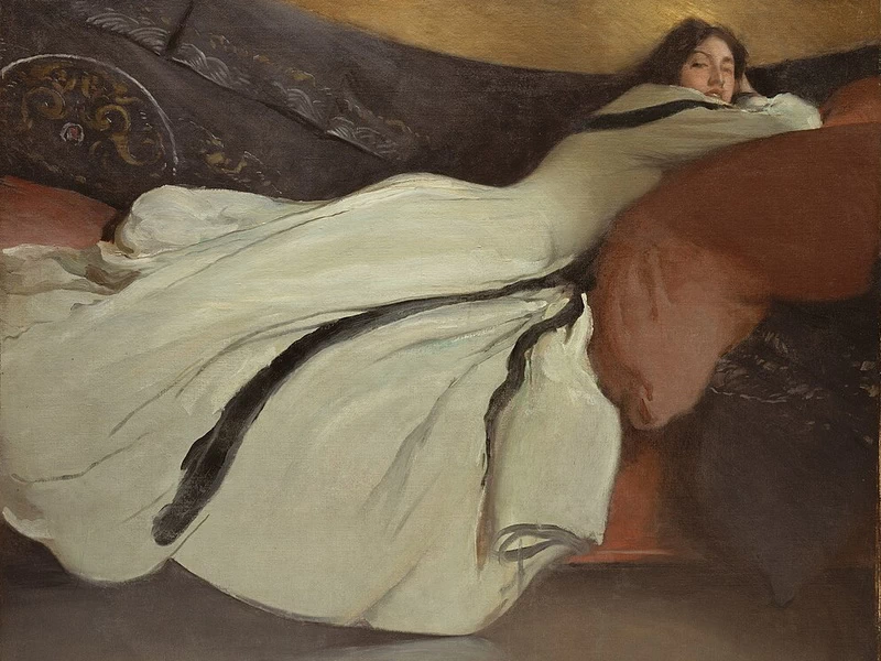 1856-John White Alexander - Riposo